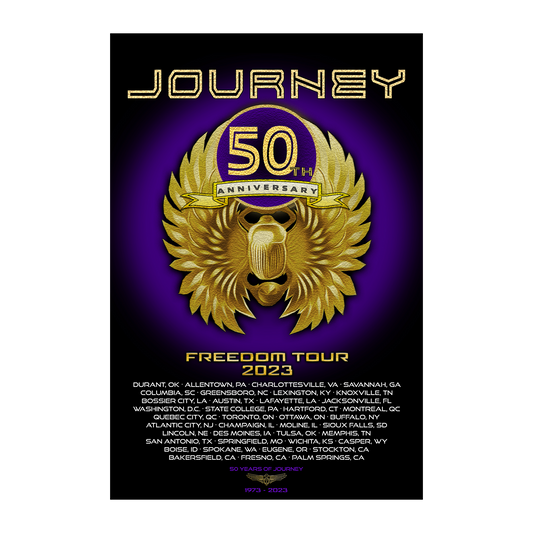 2023 Tour Poster - Journey Music