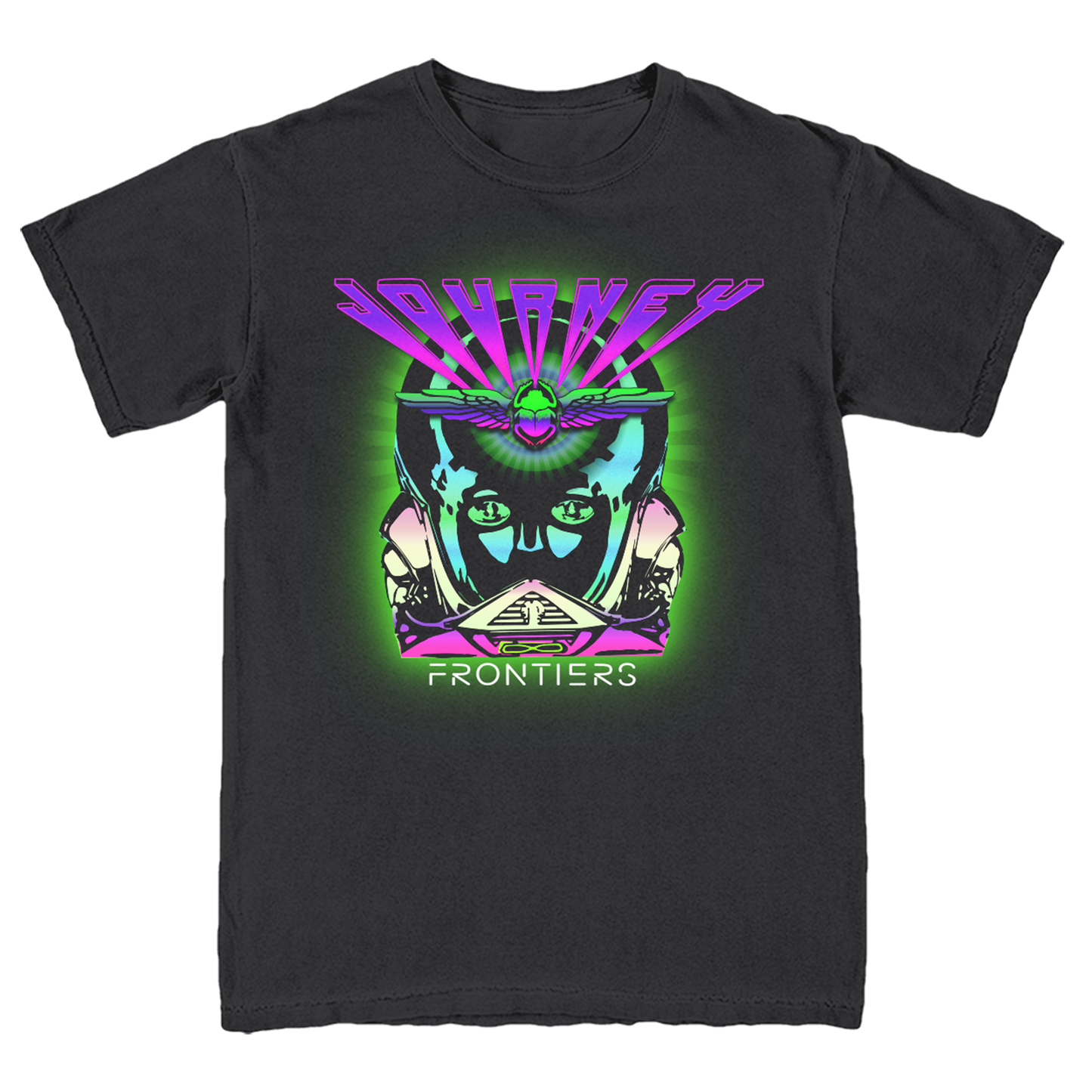 Frontiers Tee - Coal - Journey Music
