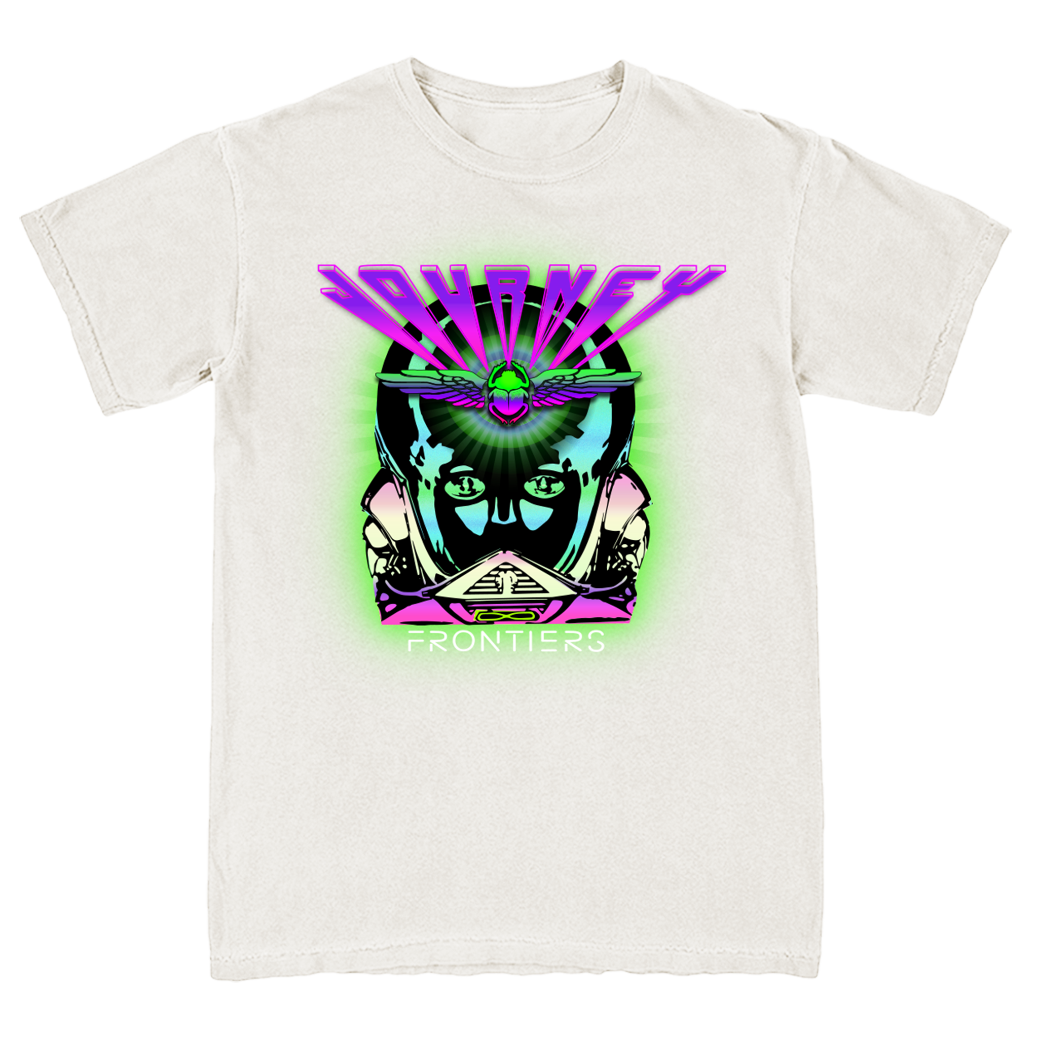 Frontiers Tee - White – Journey Music