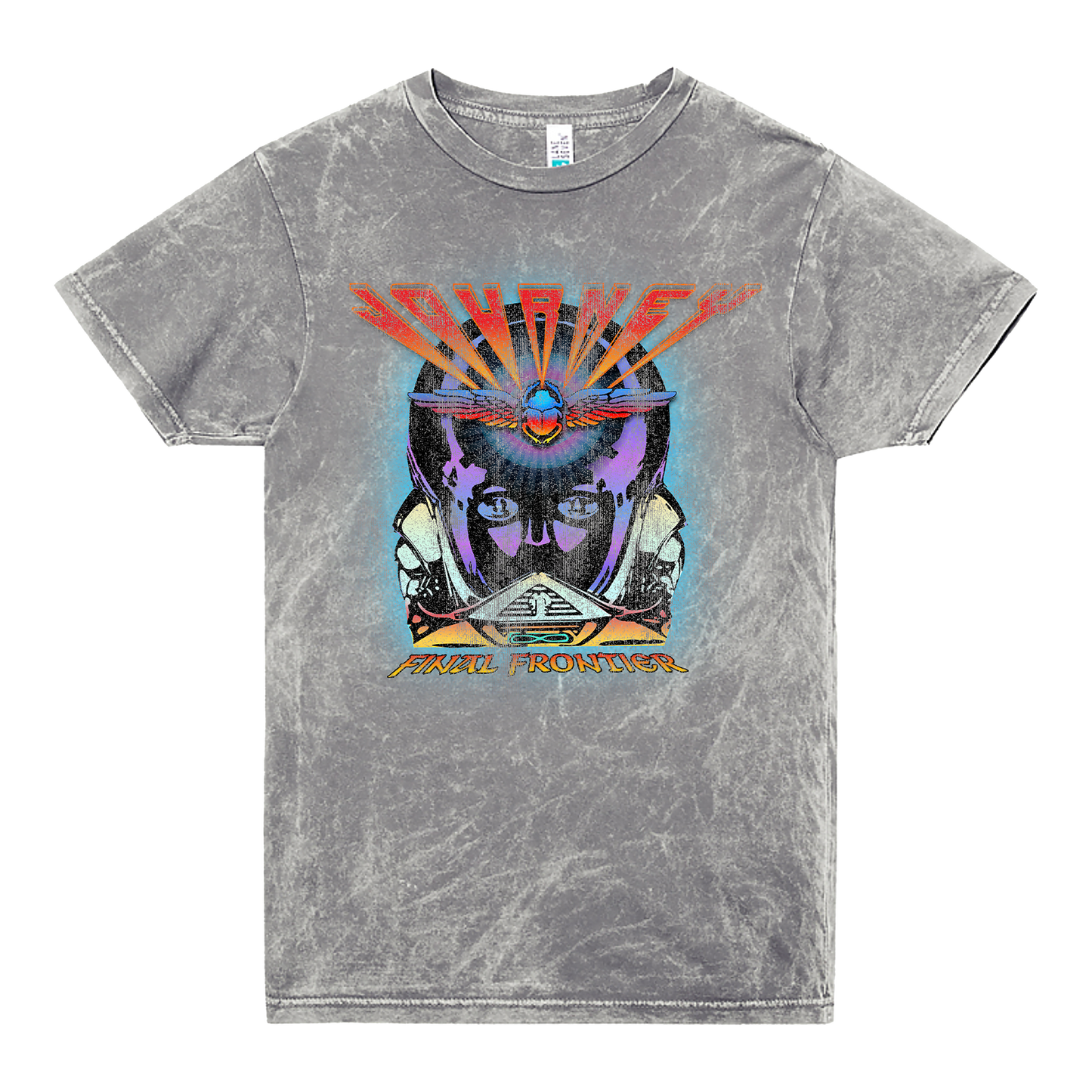 Final Frontier Mineral Wash Tee - Journey Music