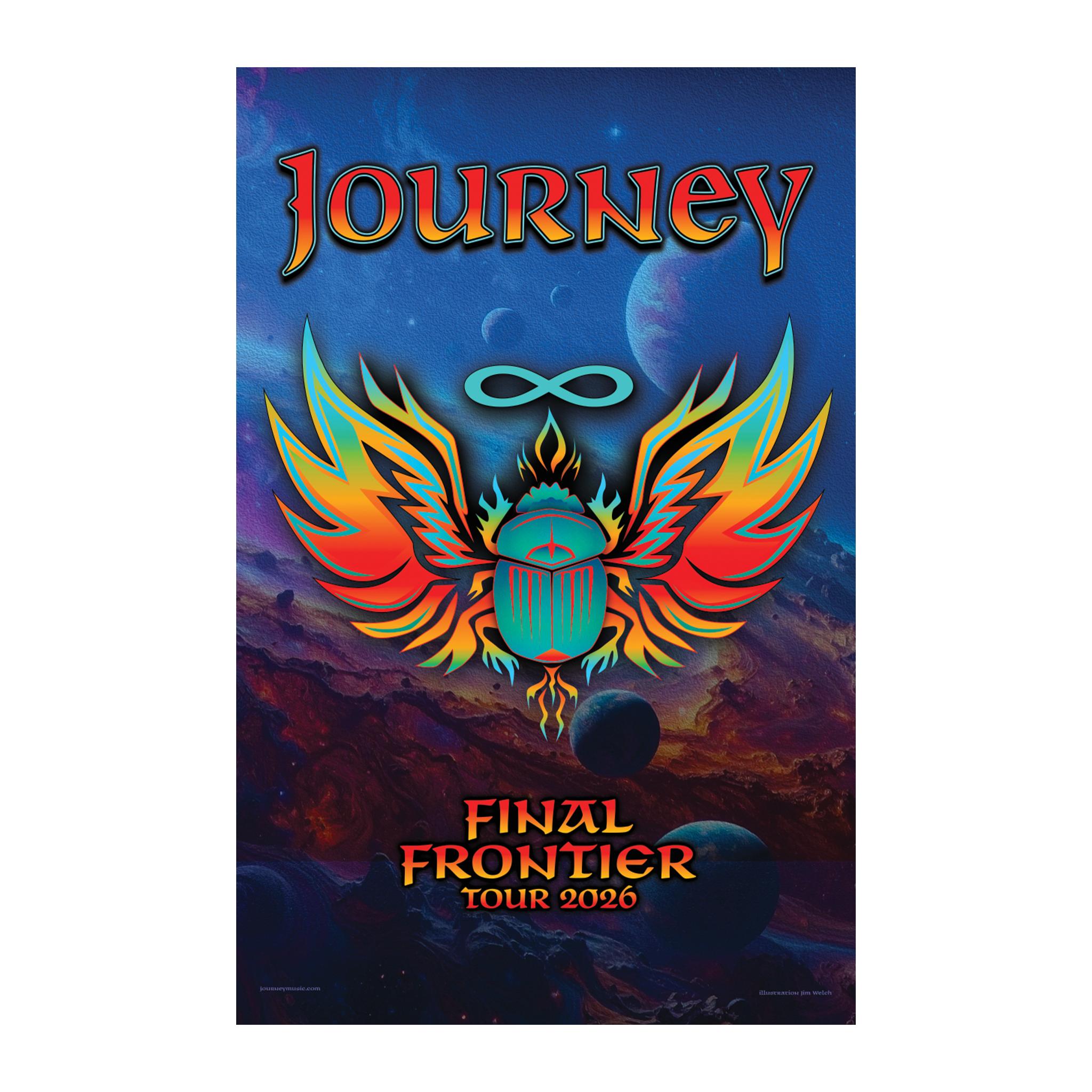 2026 Tour Poster – Journey Music