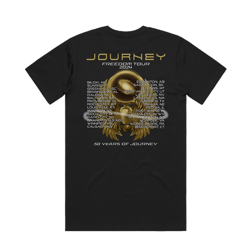2024 50th Anniversary Tour Tee - Journey Music