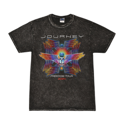 2024 Mineral Wash Deco Scarab Tee - Journey Music