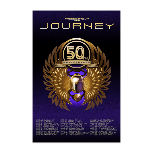 2024 Tour Poster - Journey Music