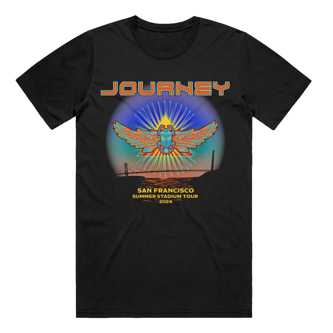 2024 Summer Stadium San Francisco Event Tee - Journey Music
