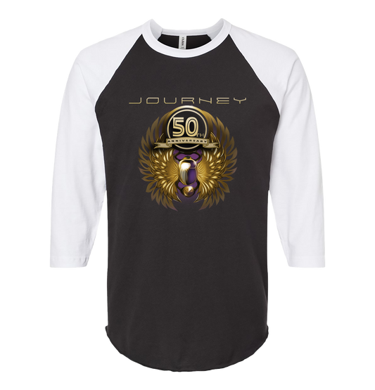 NEW 50th Anniversary Bronze Scarab Tour Raglan - Journey Music