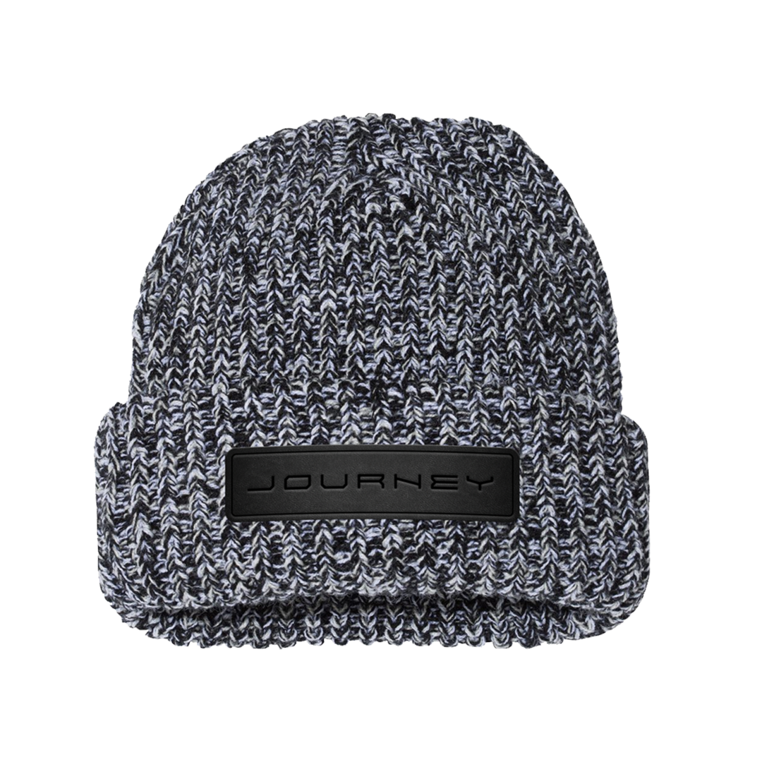 Journey Patch Beanie - Grey Marl