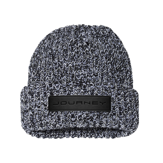 Journey Patch Beanie - Grey Marl