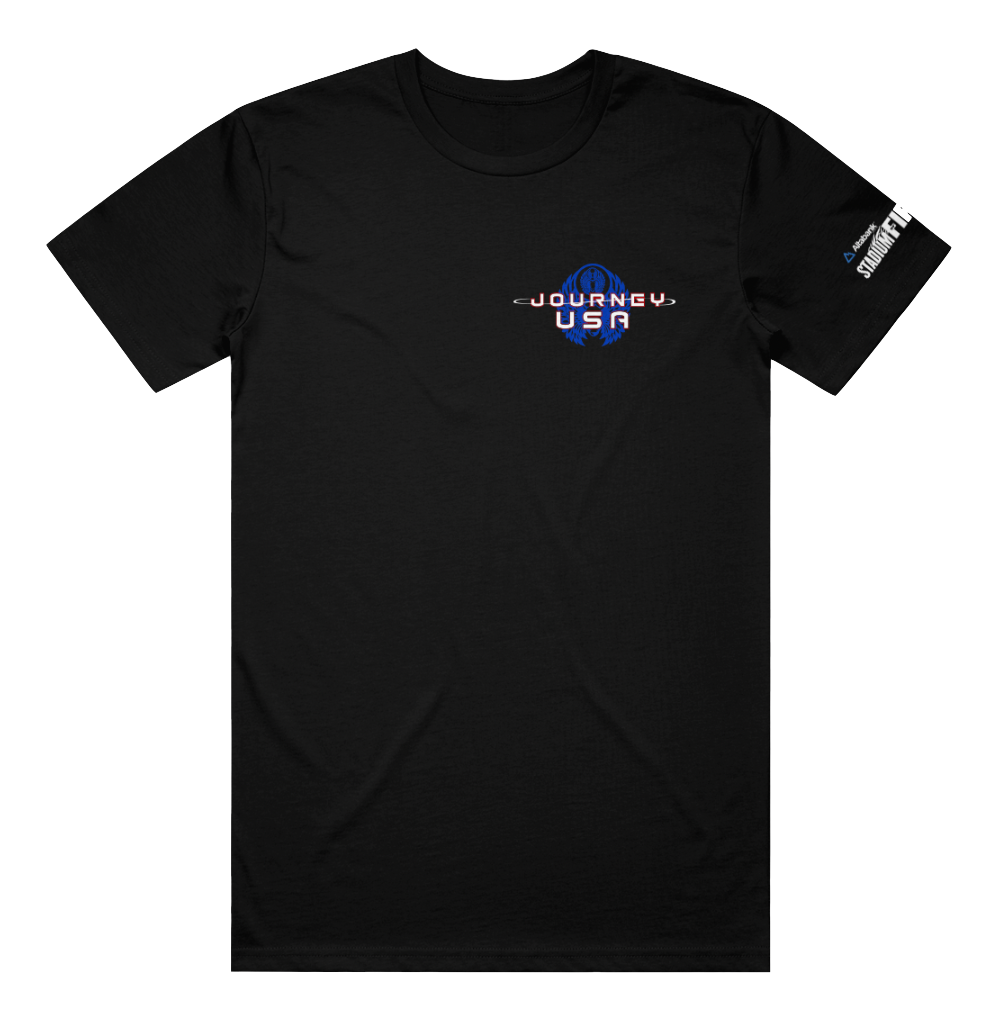 JOURNEY(ジャーニー) ライブTシャツ 80s USA製 JOURNEYジャーニー Tシャツ 黒 - Sixpacjoe Web Shop