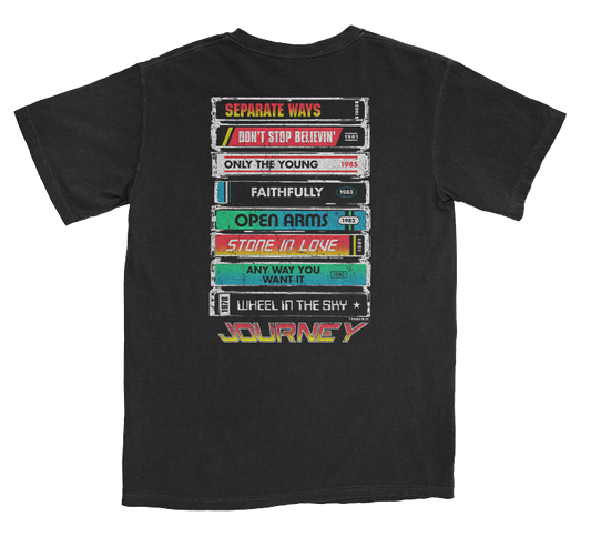 Tape Deck Tee - Journey Music
