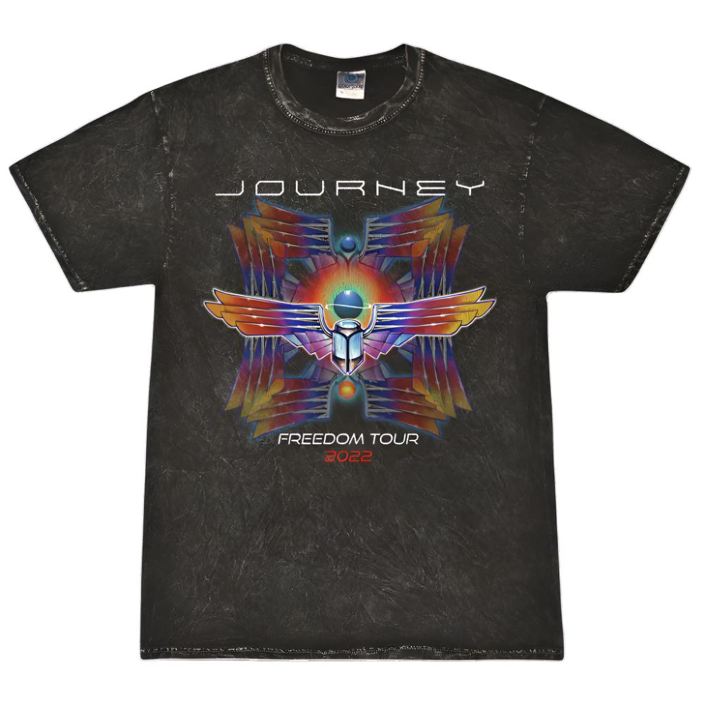 2022 Mineral Wash Deco Scarab Freedom Tour Tee