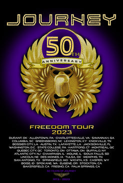2023 Tour Poster - Journey Music