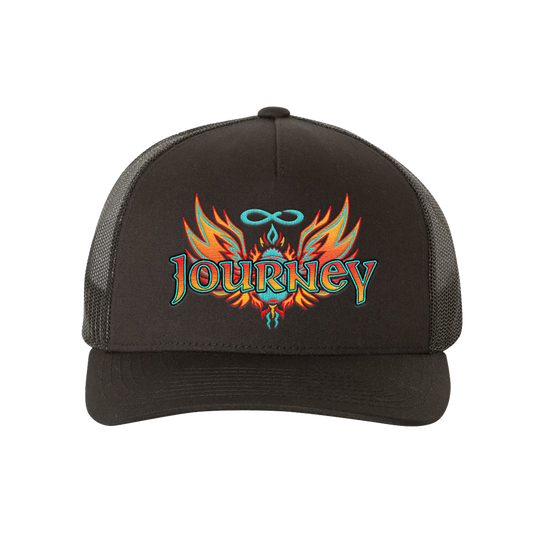 Embroidered Scarab Trucker Hat - Journey Music