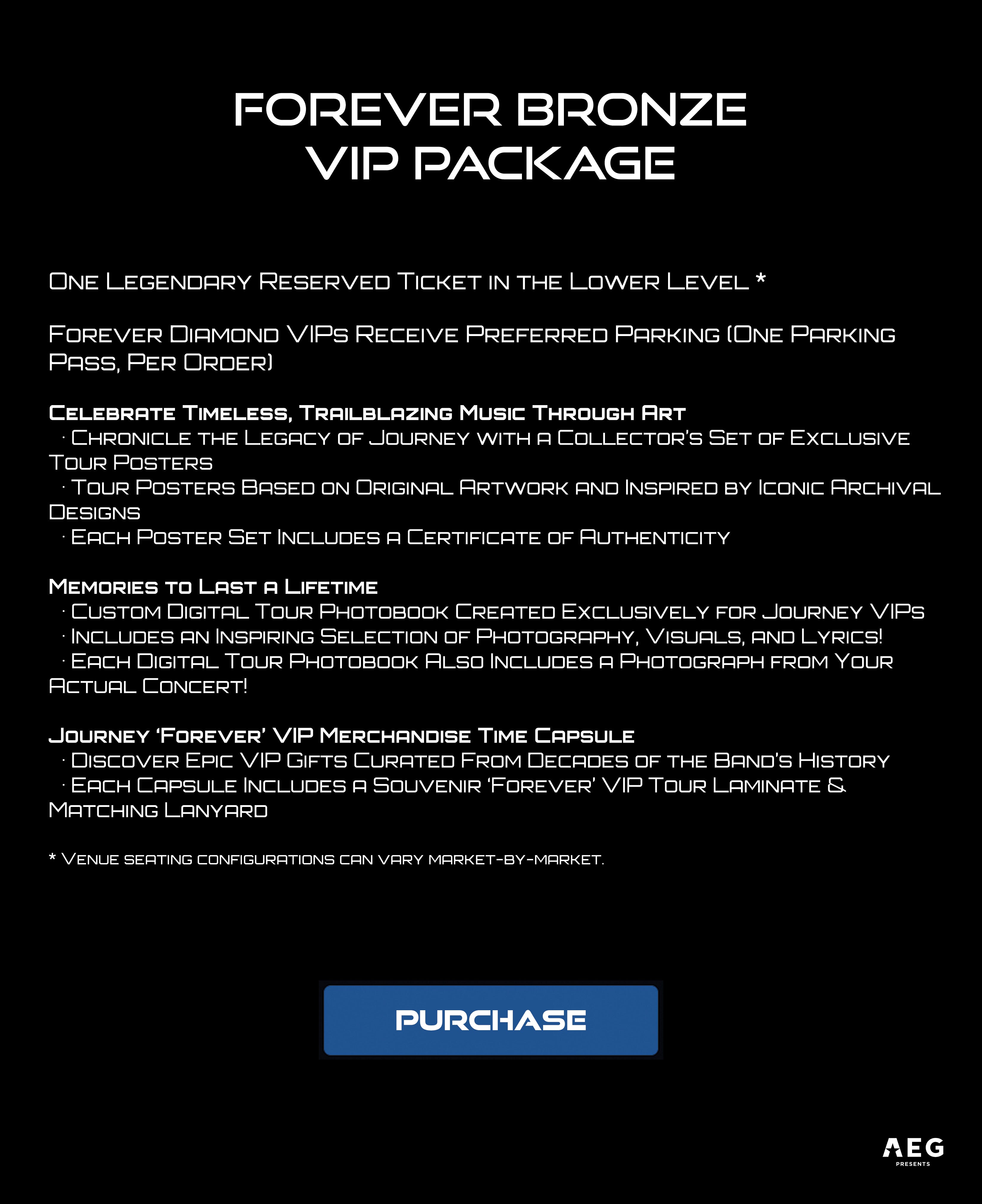 VIP PACKAGES – Journey Music