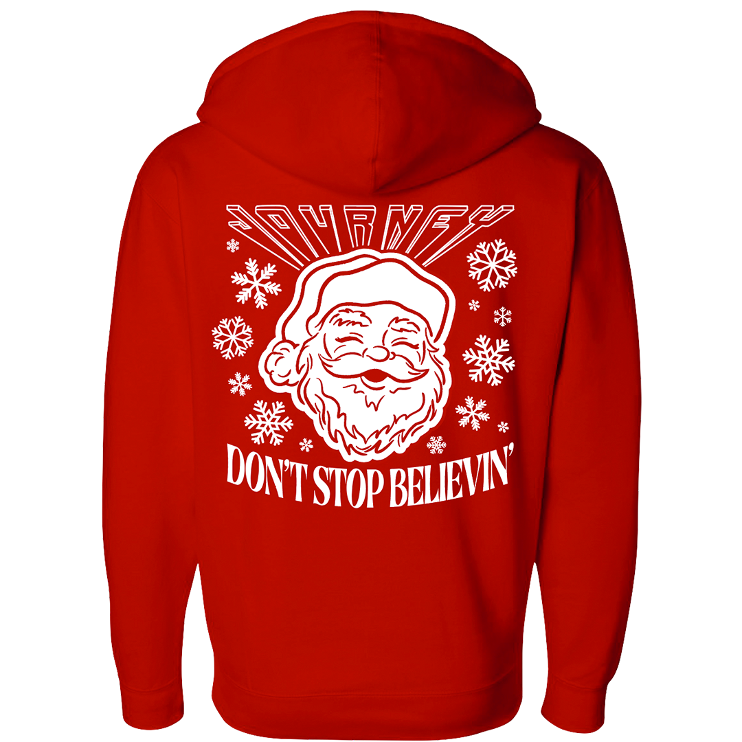 Don't Stop Believin' Santa Zip Hoodie – Journey Music