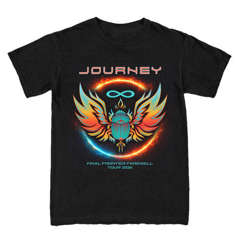 Eternal Flame Final Frontier Tour Tee - Journey Music