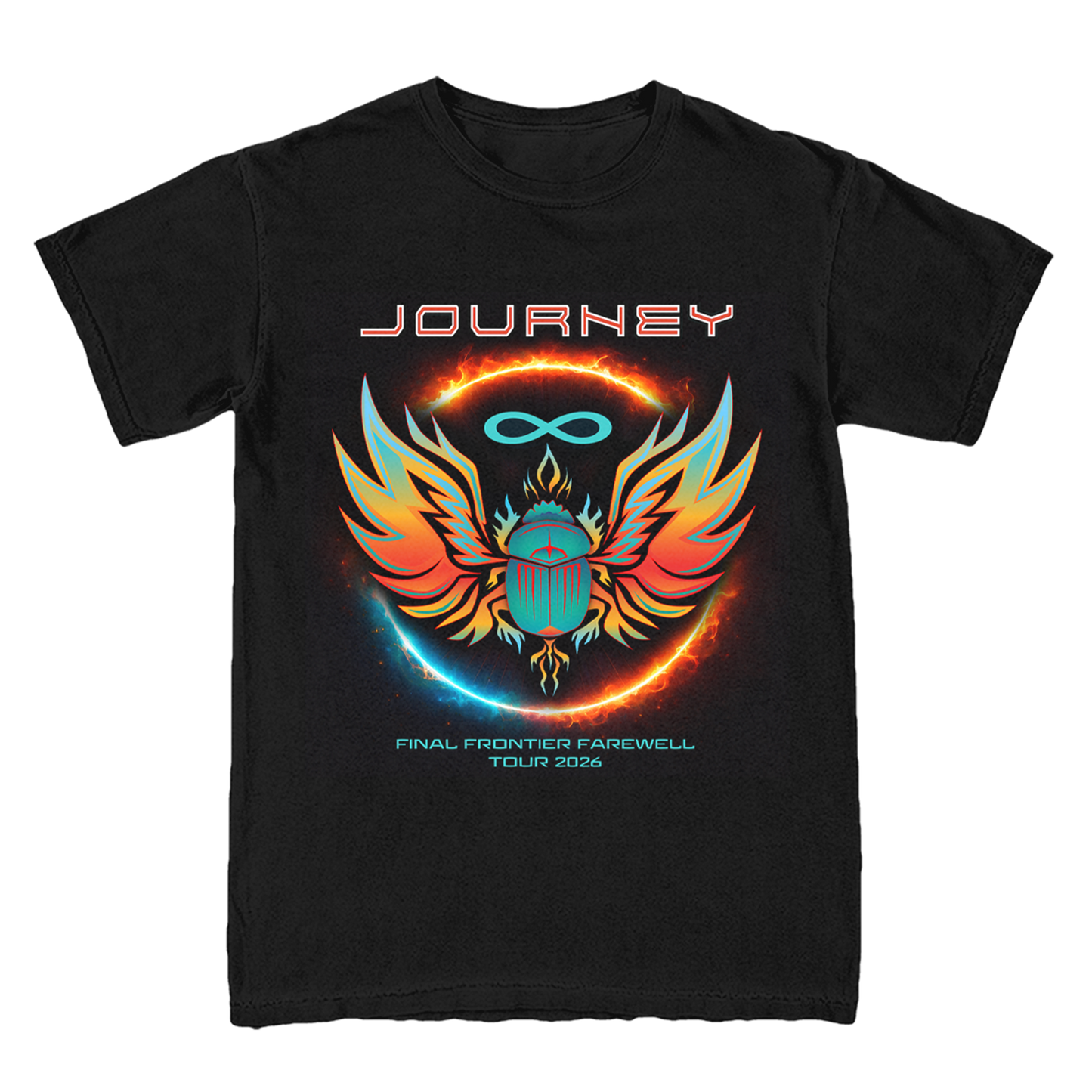 Eternal Flame Final Frontier Tour Tee - Journey Music