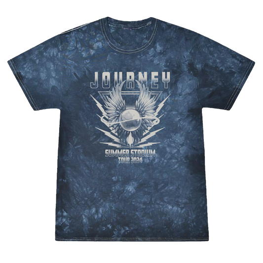 2024 Navy Mineral Wash Tee - Journey Music