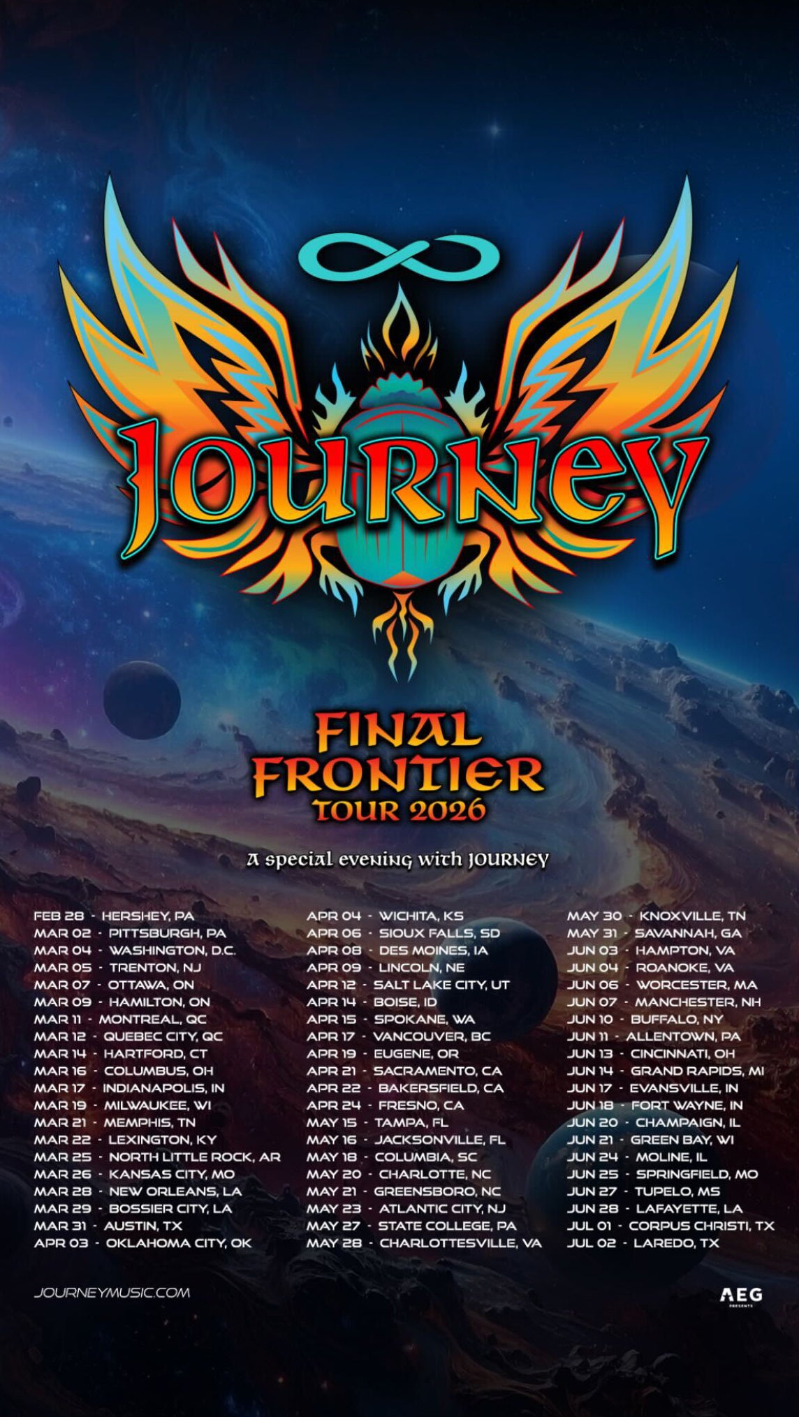 Tour – Journey Music