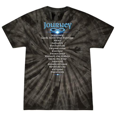 Albums Spider Tie-Dye Tee - Journey Music