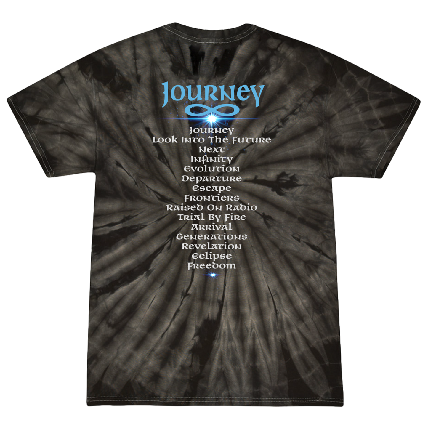 Albums Spider Tie-Dye Tee – Journey Music