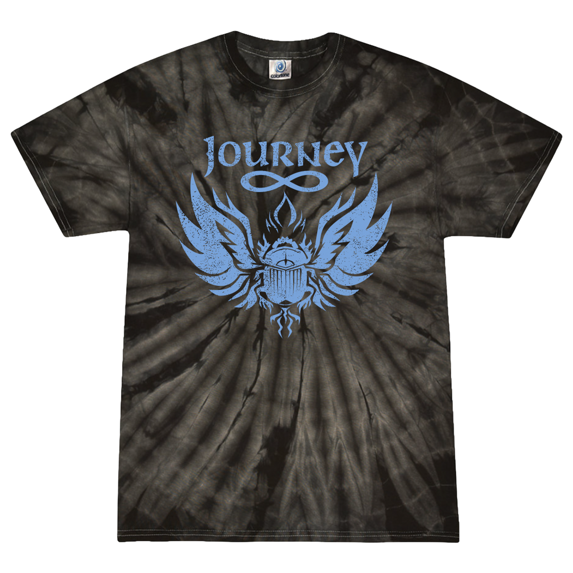 Albums Spider Tie-Dye Tee - Journey Music