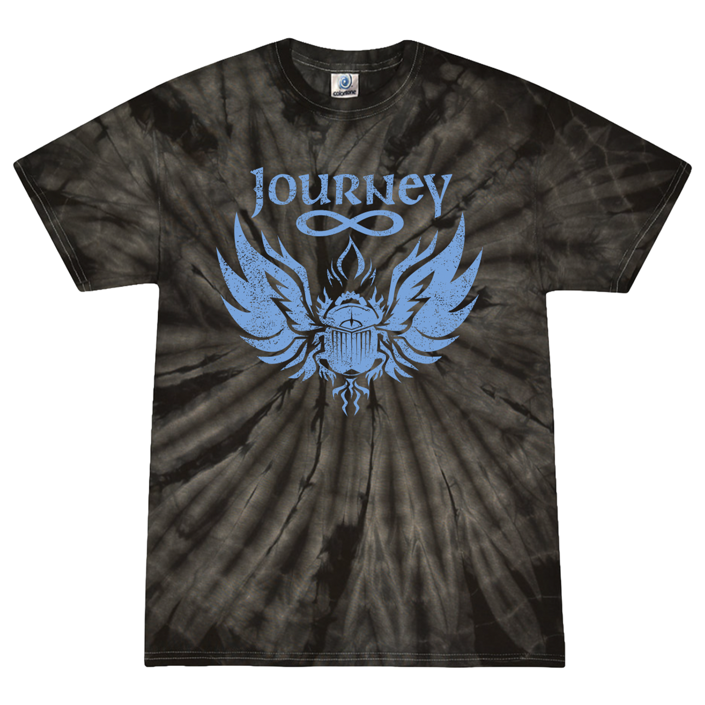 Albums Spider Tie-Dye Tee - Journey Music