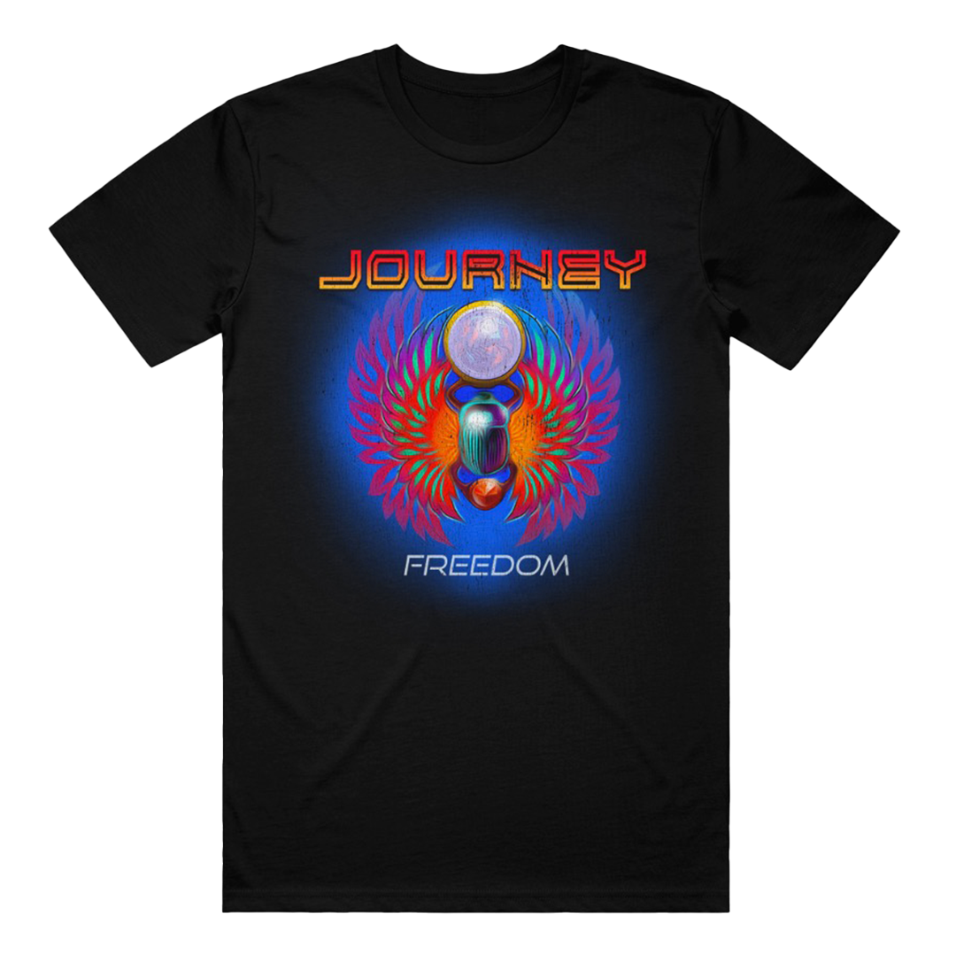 Crystal Scarab Freedom Tee - Journey Music