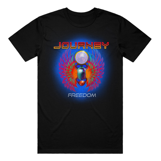 Crystal Scarab Freedom Tee - Journey Music