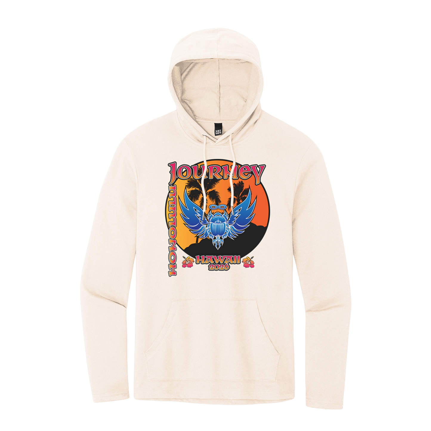 White Hawaii Event Hoodie