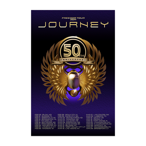 2024 Tour Poster - Journey Music
