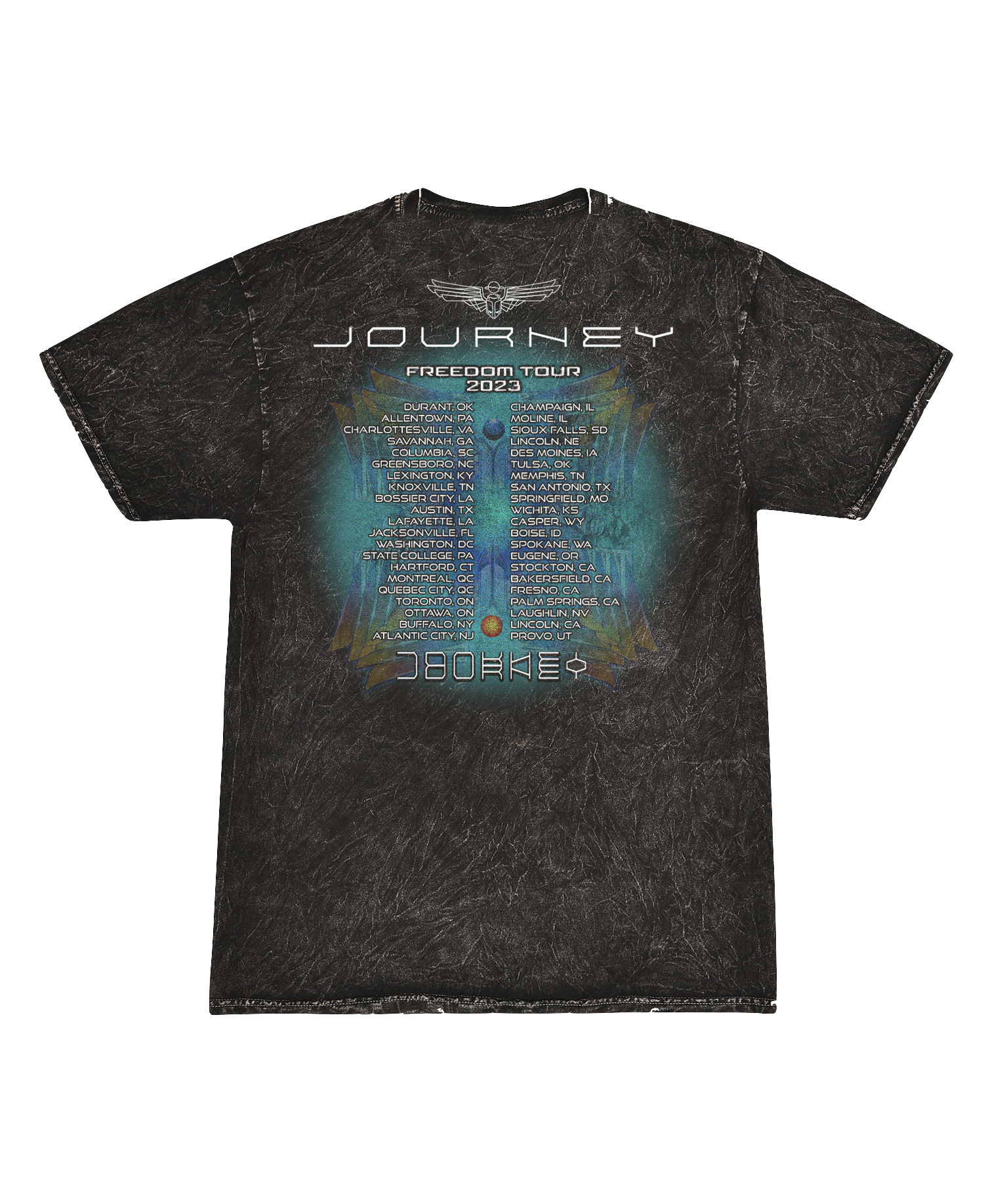 Mineral Wash 2023 Tee - Journey Music