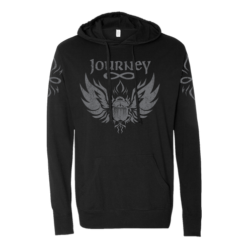 Scarab Rising Lightweight Hoodie - Journey Music