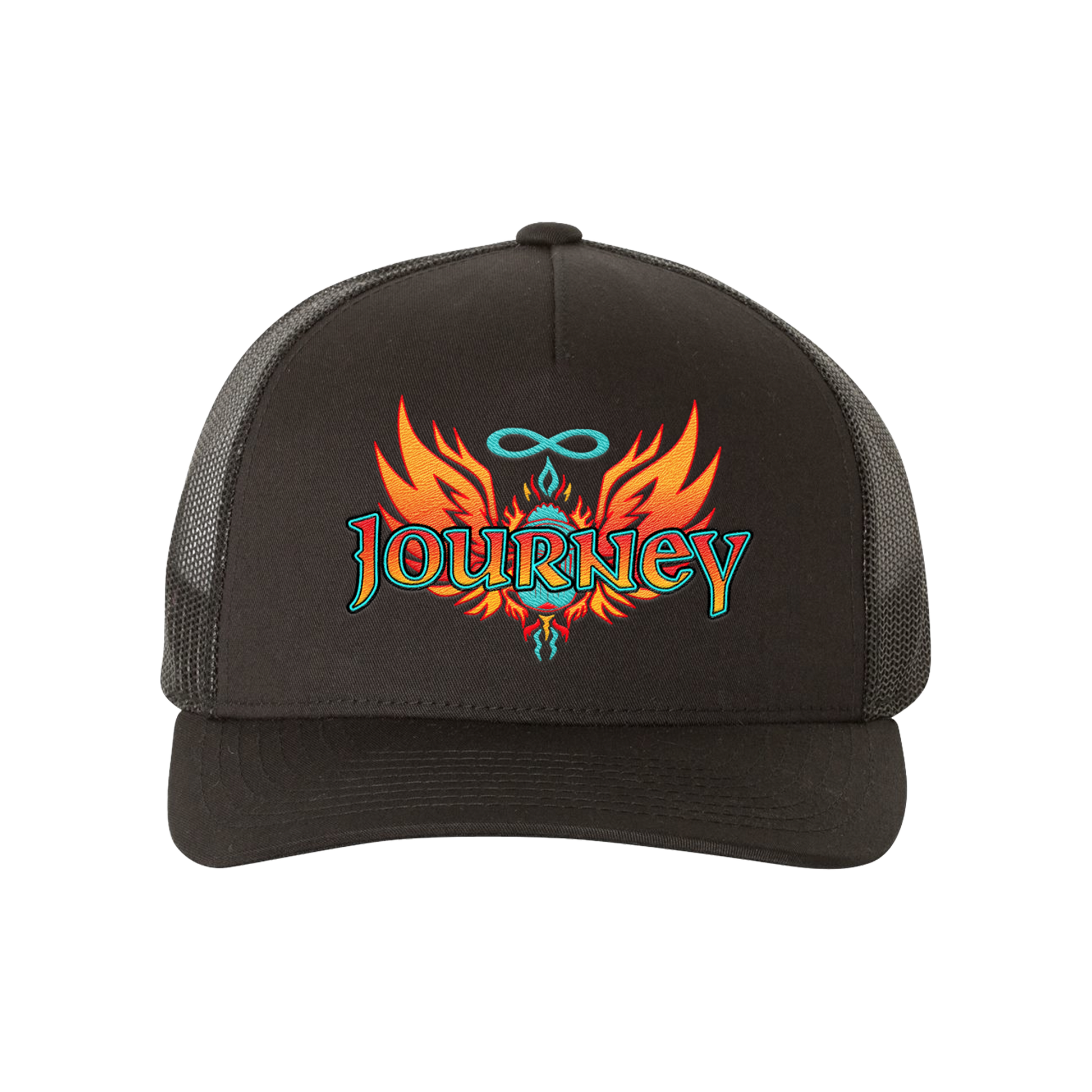 Embroidered Scarab Trucker Hat - Journey Music