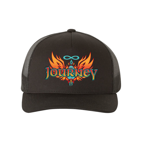 Embroidered Scarab Trucker Hat - Journey Music