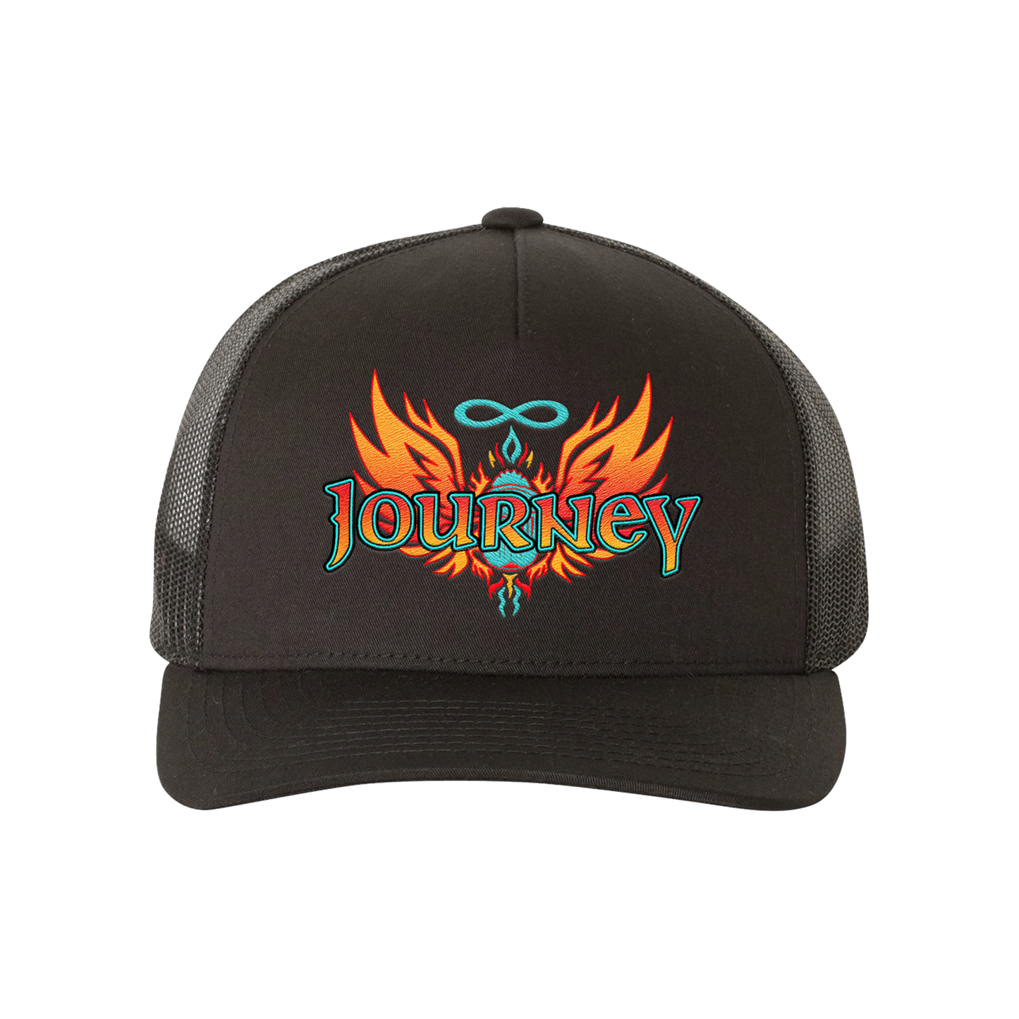 Embroidered Scarab Trucker Hat - Journey Music