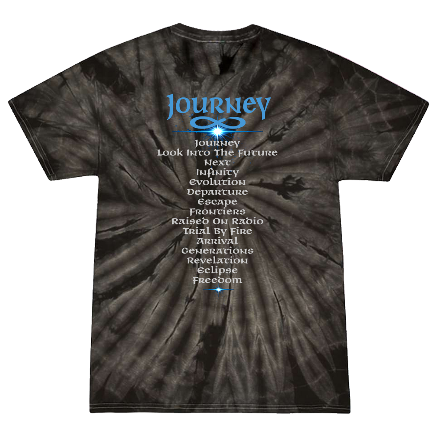 Albums Tie-Dye Tee - Journey Music
