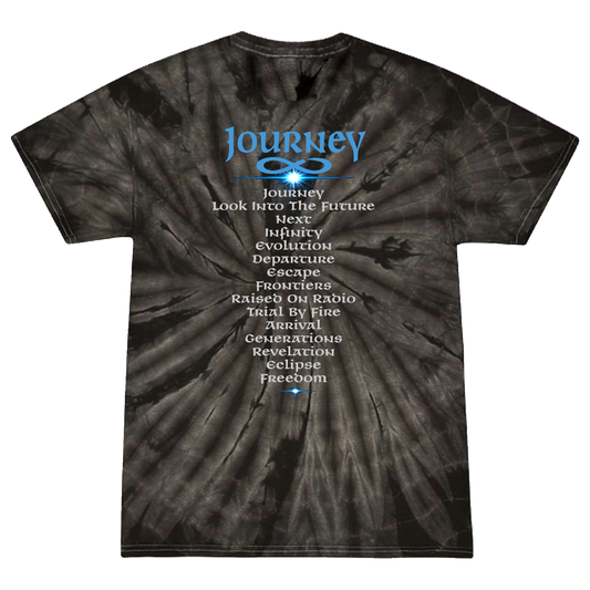 Albums Tie-Dye Tee - Journey Music
