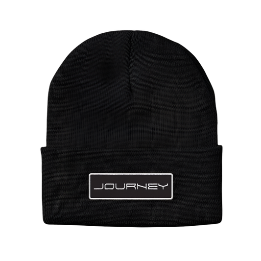 Black Patch Beanie - Journey Music