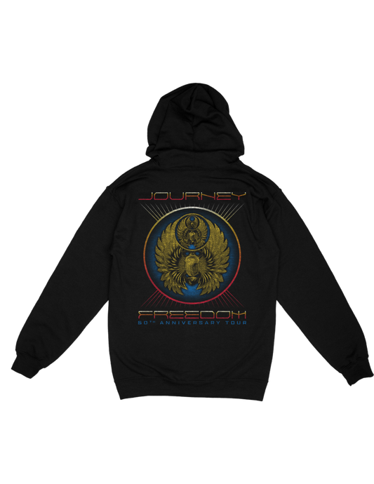 Black 50th Anniversary Tour Zip Hoodie - Journey Music