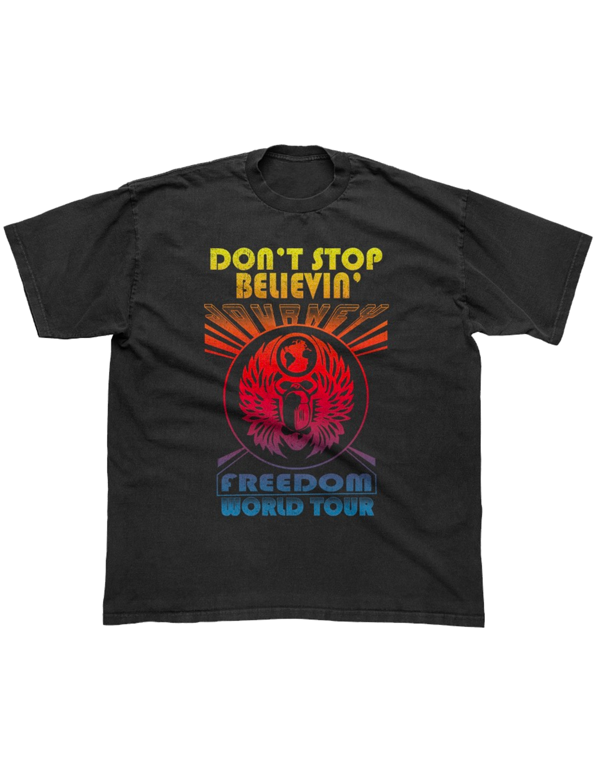 Black DSB Freedom Tee - Journey Music