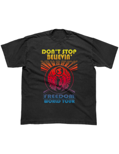 Black DSB Freedom Tee - Journey Music