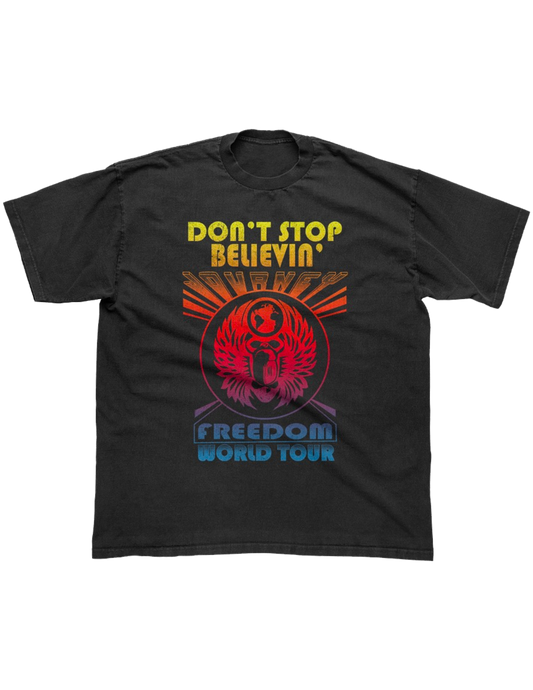 Black DSB Freedom Tee - Journey Music