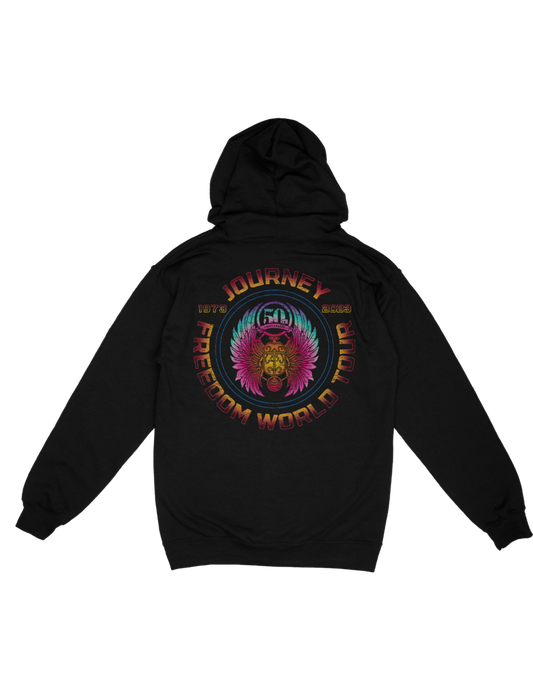 Black Freedom 1973-2023 Zip Up Hoodie - Journey Music