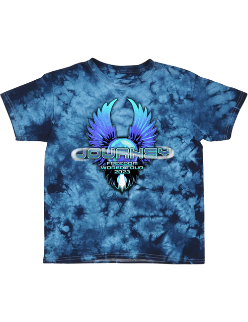 Blue Tie Dye 2023 World Infinity Wings - Journey Music