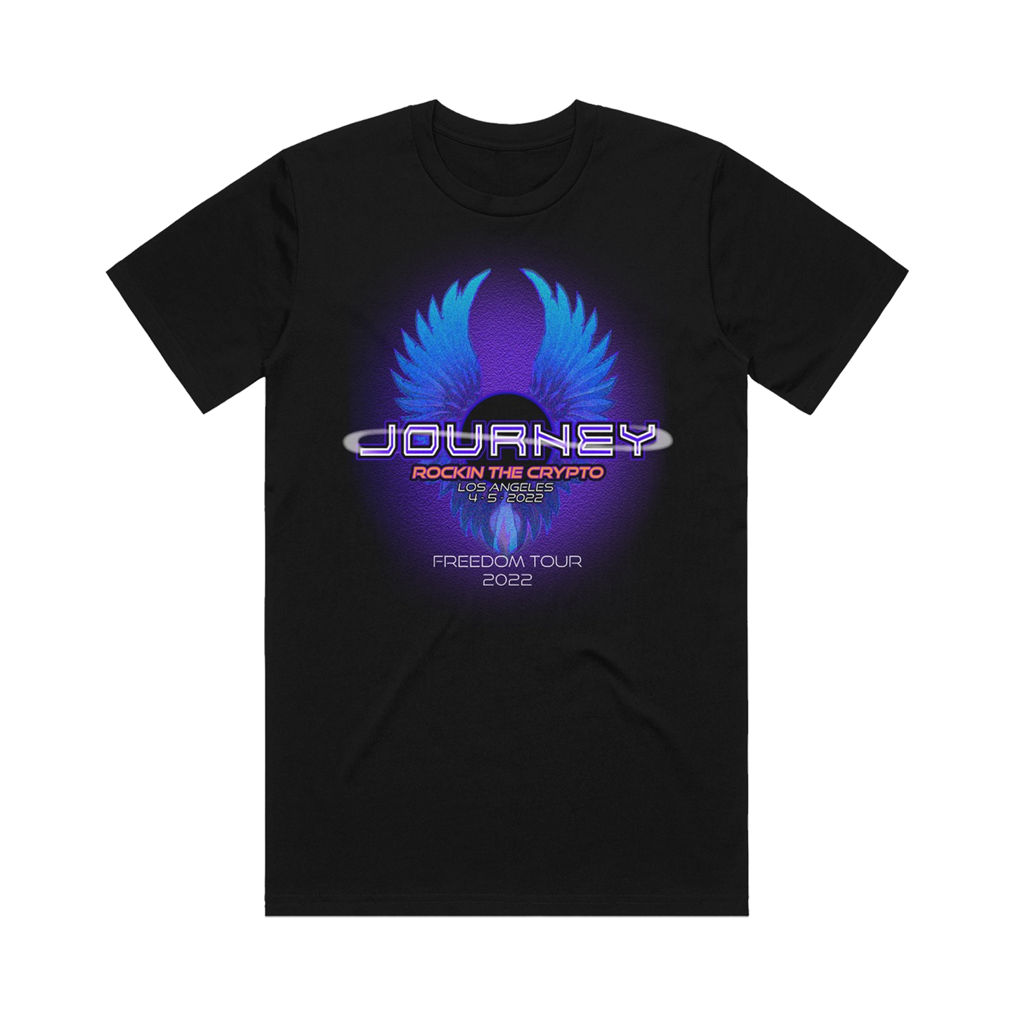 Glow In the Dark LA Event Tee - Journey Music