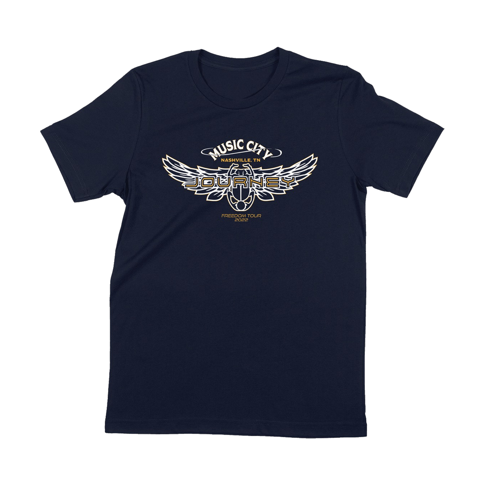 Music City Nashville event scarab logo tee Journey